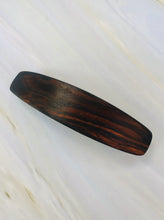 Load image into Gallery viewer, Hair Clip for Women Medium Cocobolo Rosewood Wood Hair Barrette for long hair