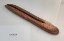 Load image into Gallery viewer, walnut wood hair pin, wooden hairpin,  shawl pin