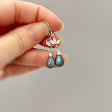 Load image into Gallery viewer, a person holding a pair of earrings in their hand