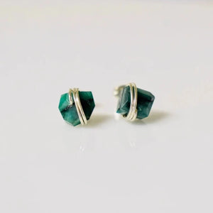 Raw 2025 emerald earrings