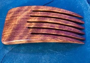 Bubinga wood Hair Comb, wooden hair comb, handmade hair combs