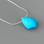 Turquoise Necklace Gold, Sterling Silver Handmade Turquoise Jewelry Choker