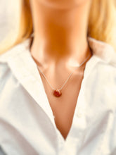 Load image into Gallery viewer, Sunstone Necklace  Dainty Oregon Sunstone Gemstone Pendant
