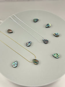 Abalone Shell Pendant Necklace Summer jewelry for beach wedding