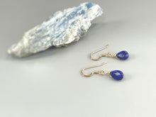 Load image into Gallery viewer, Dainty Labradorite earrings Sterling Silver, 14k Gold fill