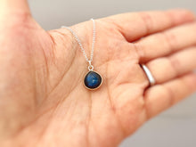Load image into Gallery viewer, Labradorite Necklace Sterling Silver Tear Drop